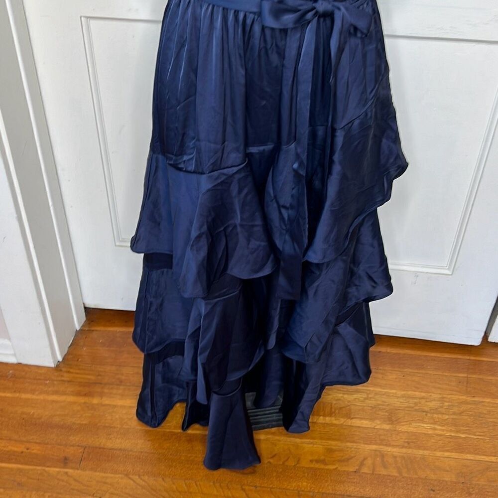 Petal & Pup SEYCHELLE DRESS - NAVY Ruffle Tiered Size 16 Nwot - Picture 5 of 9
